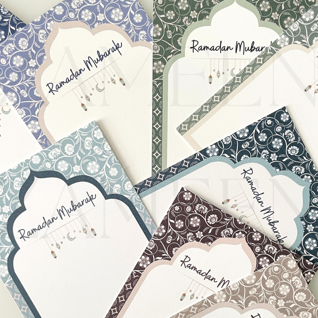 Ramadan/Eid Mubarak Flat Cards