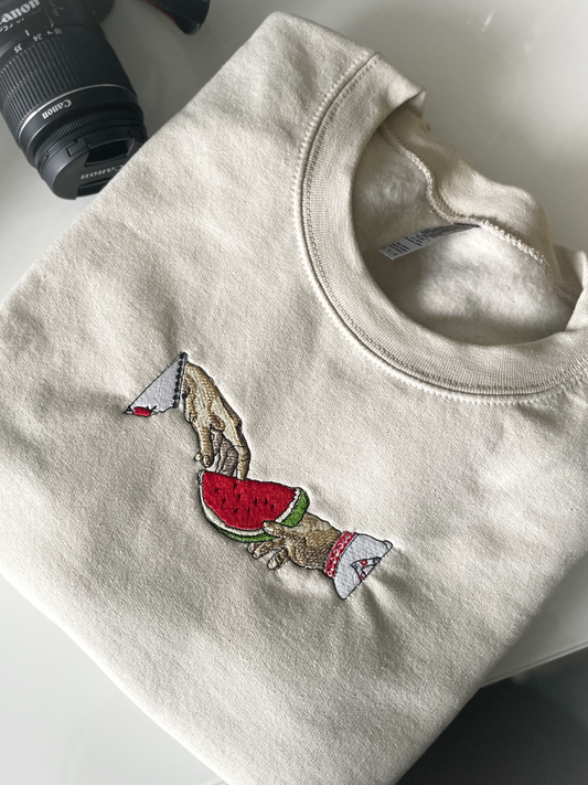 a touch of Palestine - Sweatshirt